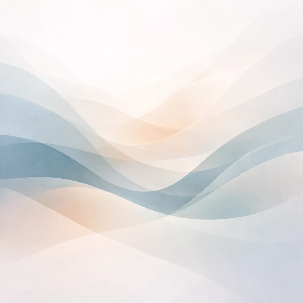 Illustration abstraite évoquant une démarche de connaissance de soi et de réflexion personnelle